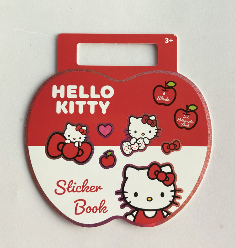 Hello kitty temalı sticker kitabı