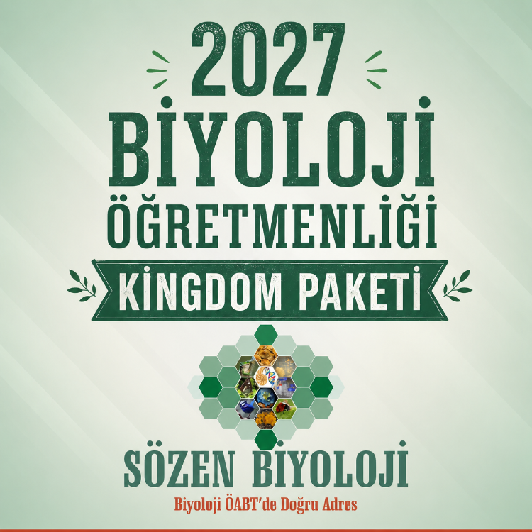 2027 Biyoloji ÖABT KİNGDOM PAKETİ