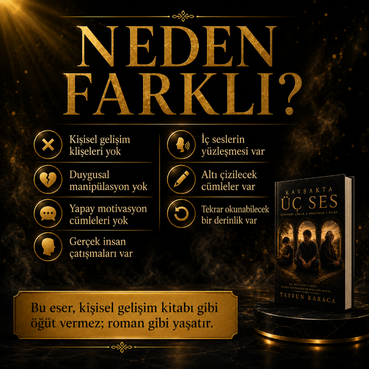 Kavşakta Üç Ses | Yazar İmzalı İlk Baskı