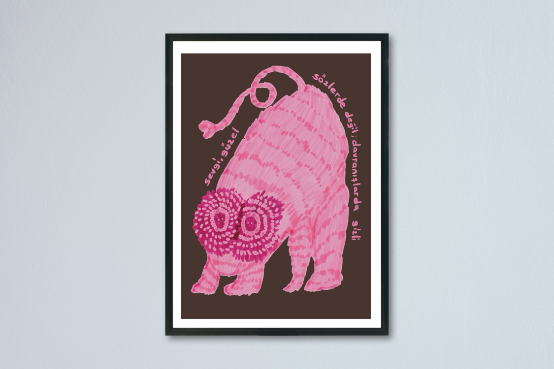 Sevgi poster - 50x70cm