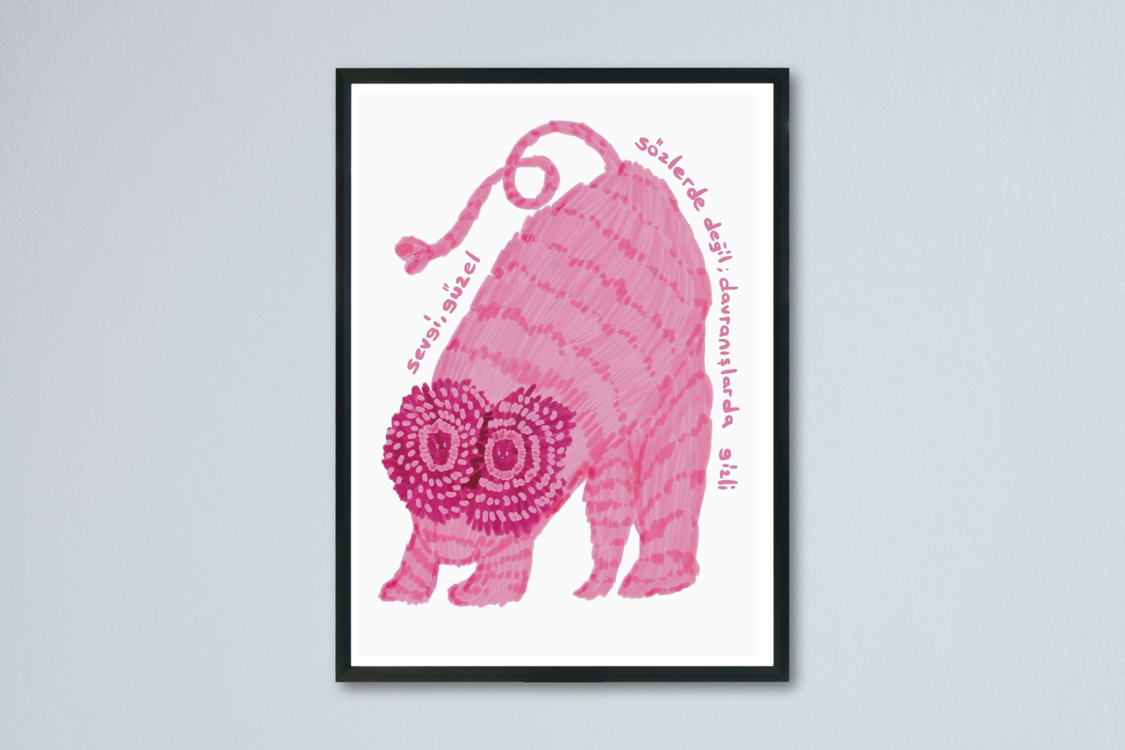 Sevgi poster - 50x70cm
