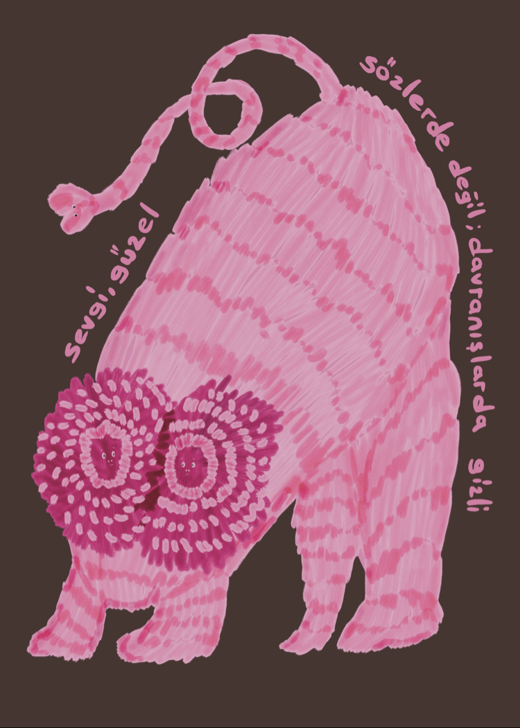 Sevgi poster - 50x70cm