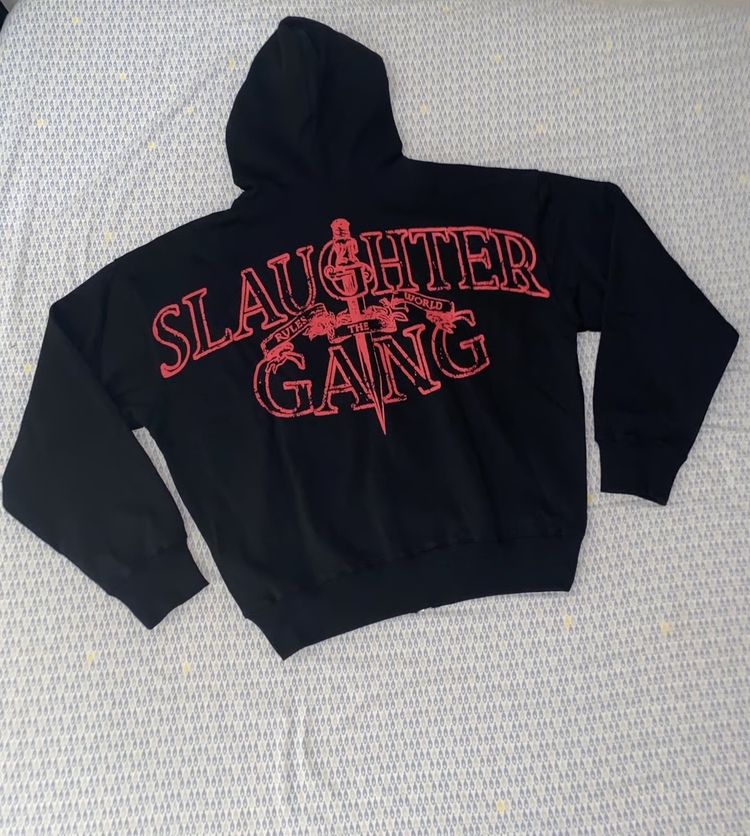 Corteiz Slaughter Gang Zip-Up Hoodie