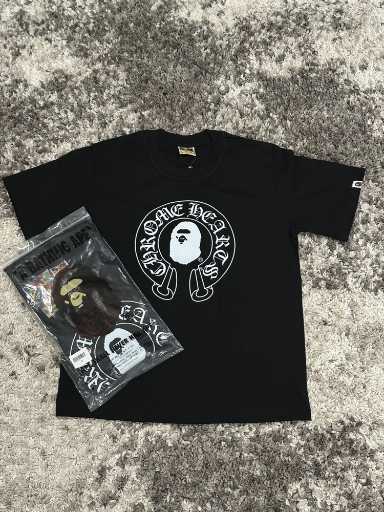 Bape X Chrome Hearts Tee