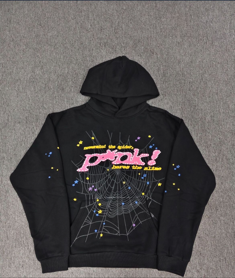 Sp5der P*nk Hoodie