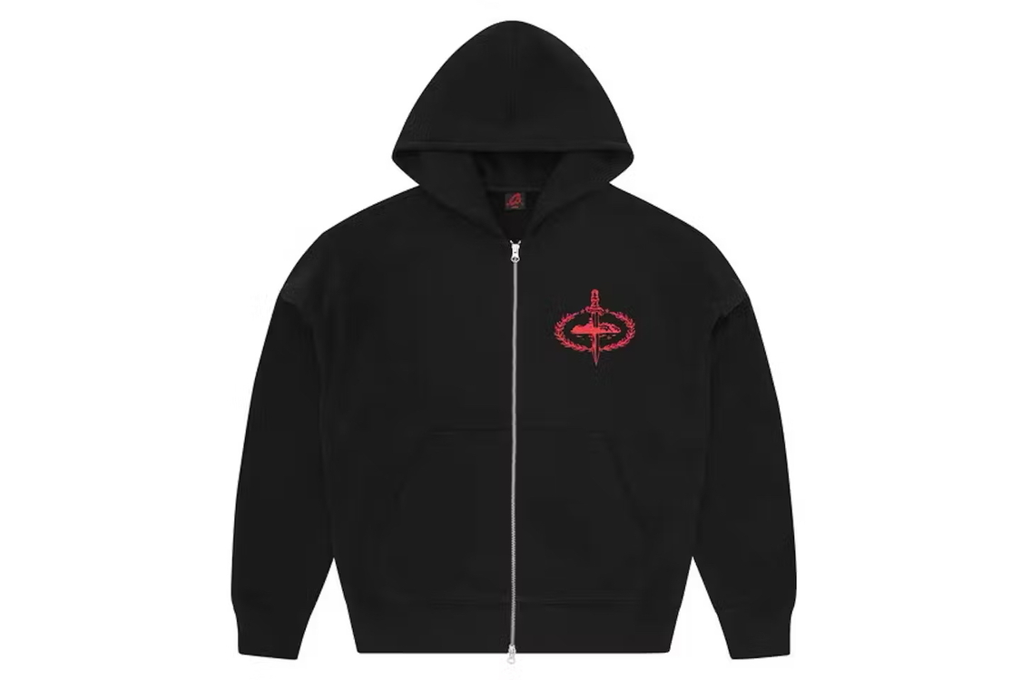 Corteiz Slaughter Gang Zip-Up Hoodie