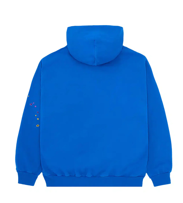 Sp5der Blue Hoodie