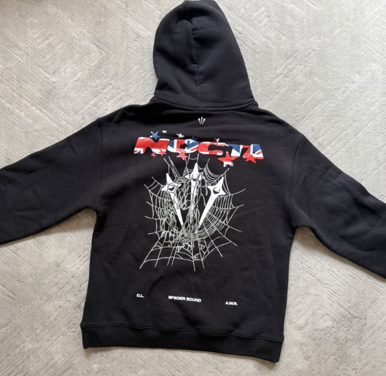 Sp5der X Nocta Usa Hoodie