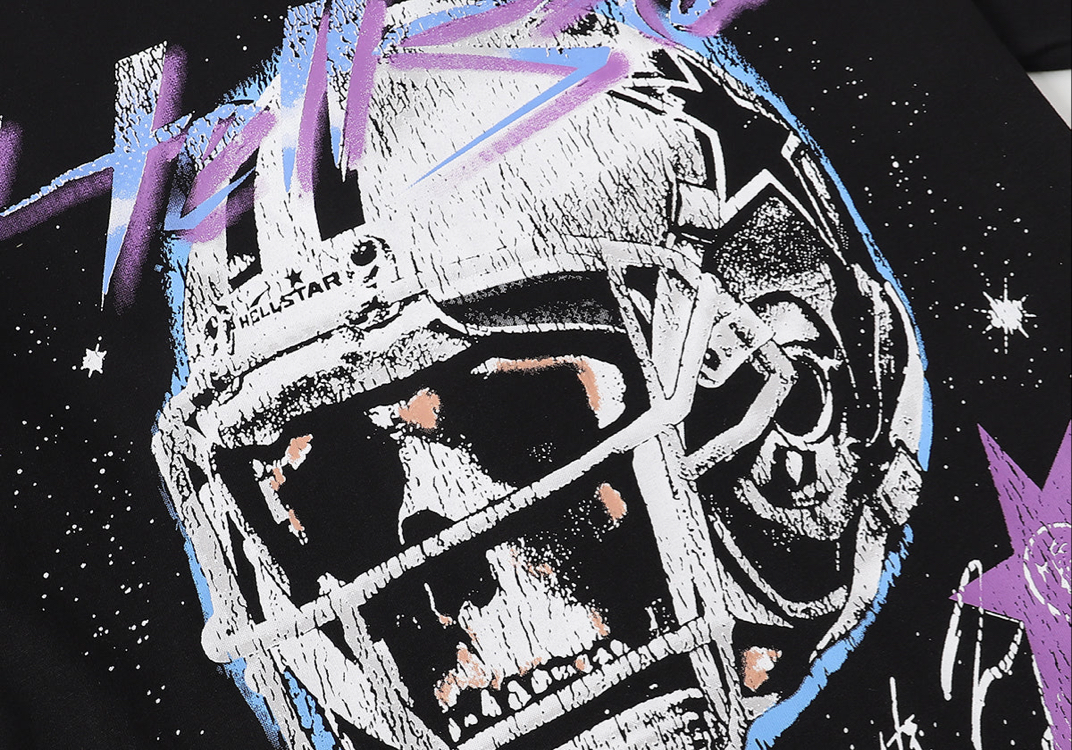 Hellstar Football Skull Tee