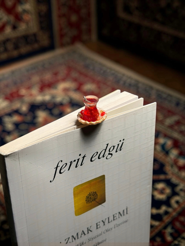 Çay Kitap Ayracı Kaşıklı 