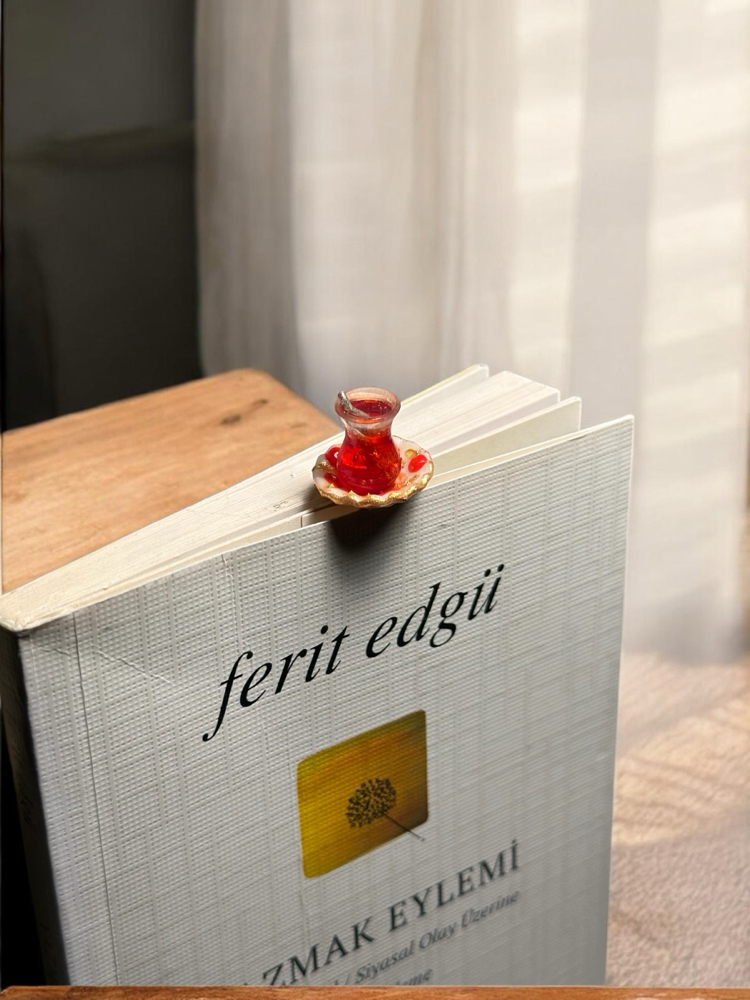 Çay Kitap Ayracı Kaşıklı 