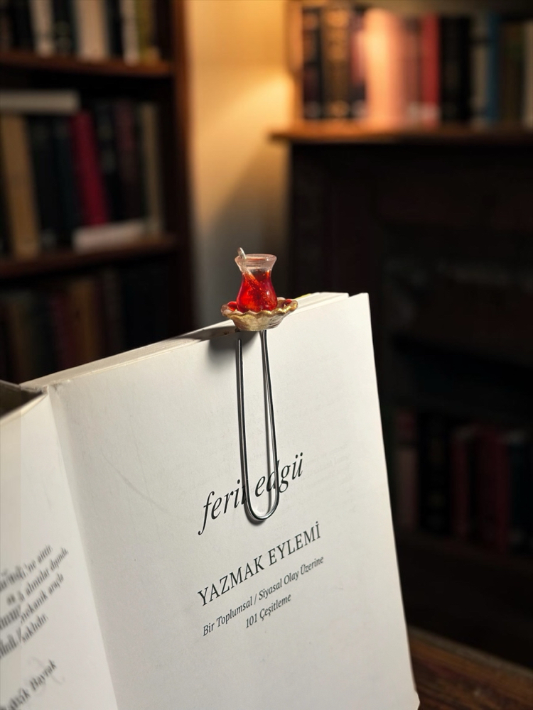 Çay Kitap Ayracı Kaşıklı 