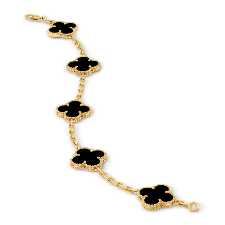 Van Cleef Arpels Bileklik Gold-Black
