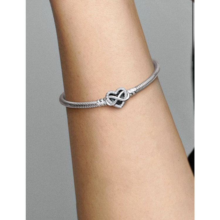 Pandora Sonsuz Kalp Bileklik Silver