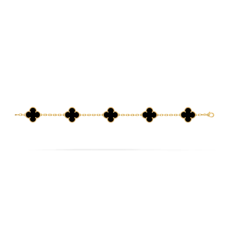 Van Cleef Arpels Bileklik Gold-Black