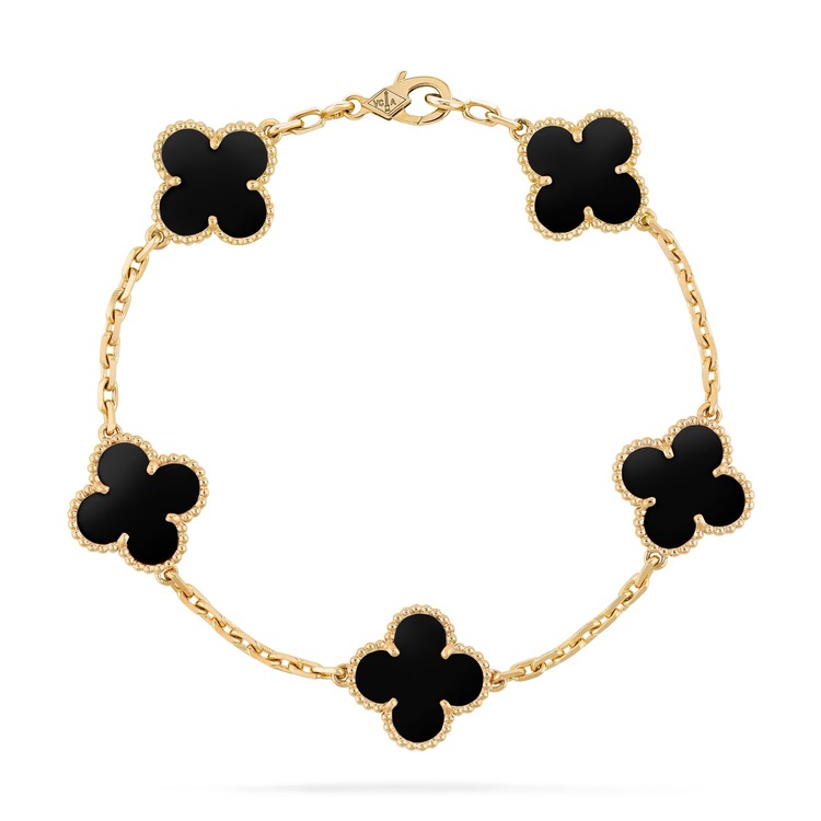 Van Cleef Arpels Bileklik Gold-Black