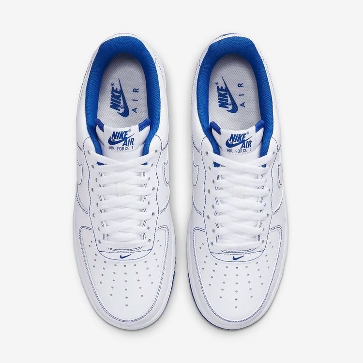 Air Force 1 Low Stitch “ White Game Royal “