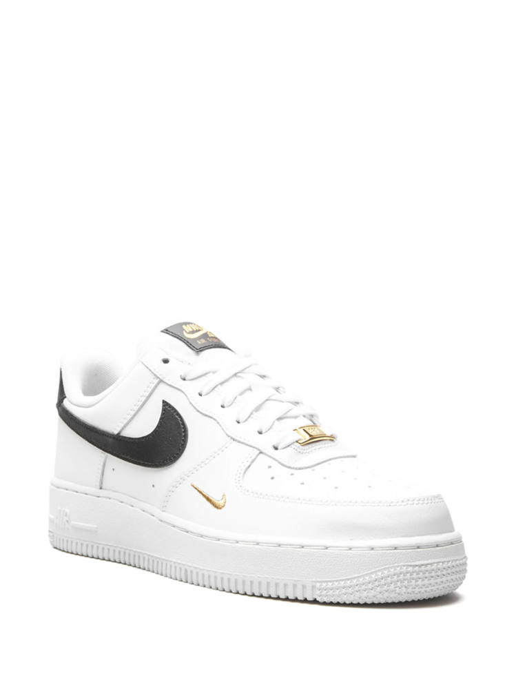 Nike Air Force 1 Essential White Black Gold