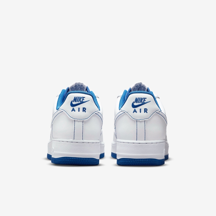 Air Force 1 Low Stitch “ White Game Royal “