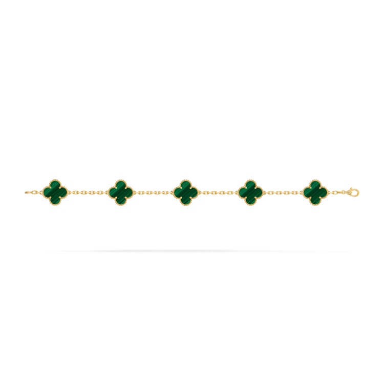 Van Cleef Arpels Bileklik Gold-Green