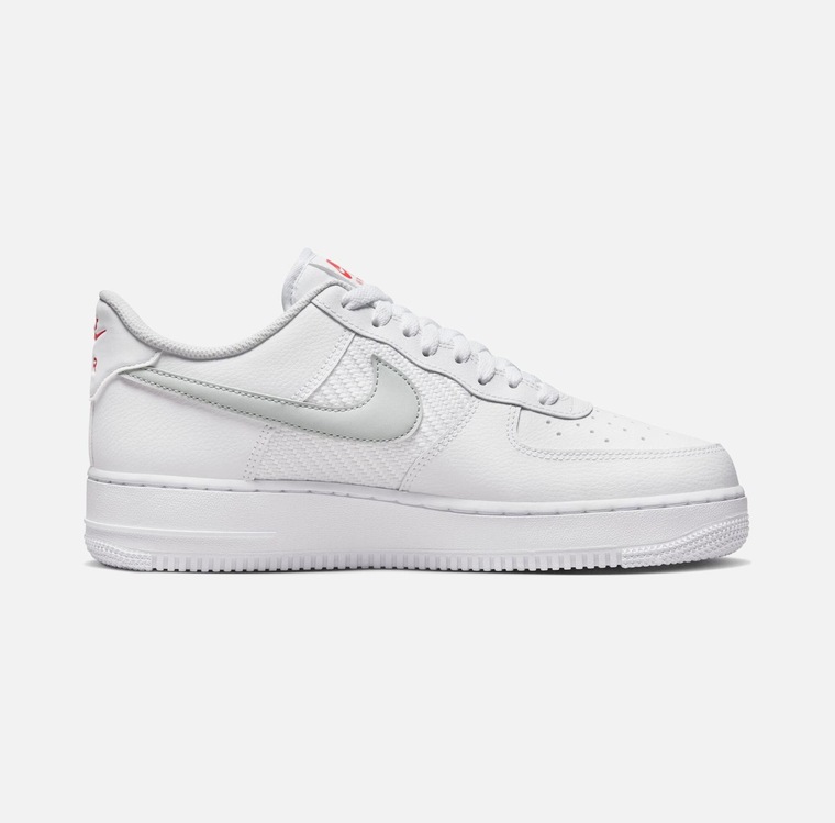 Nike Air Force 1 Low Swoosh - White/Grey/Red