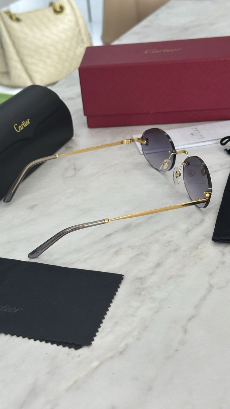 Cartier Luxury Sun Glasses (Premium/Full Box)