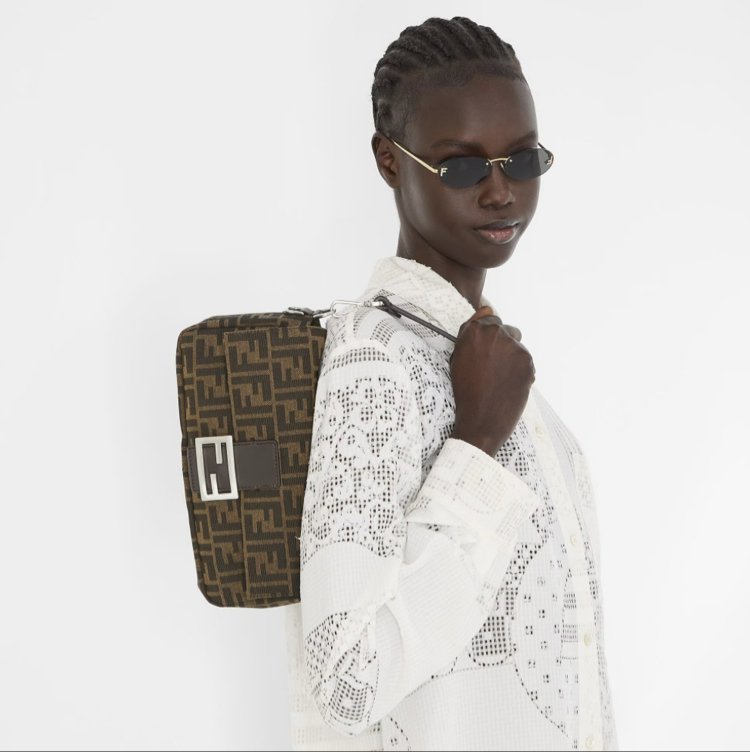 Fendi Luxury Sun Glas (Top Quality) Siyah Cam