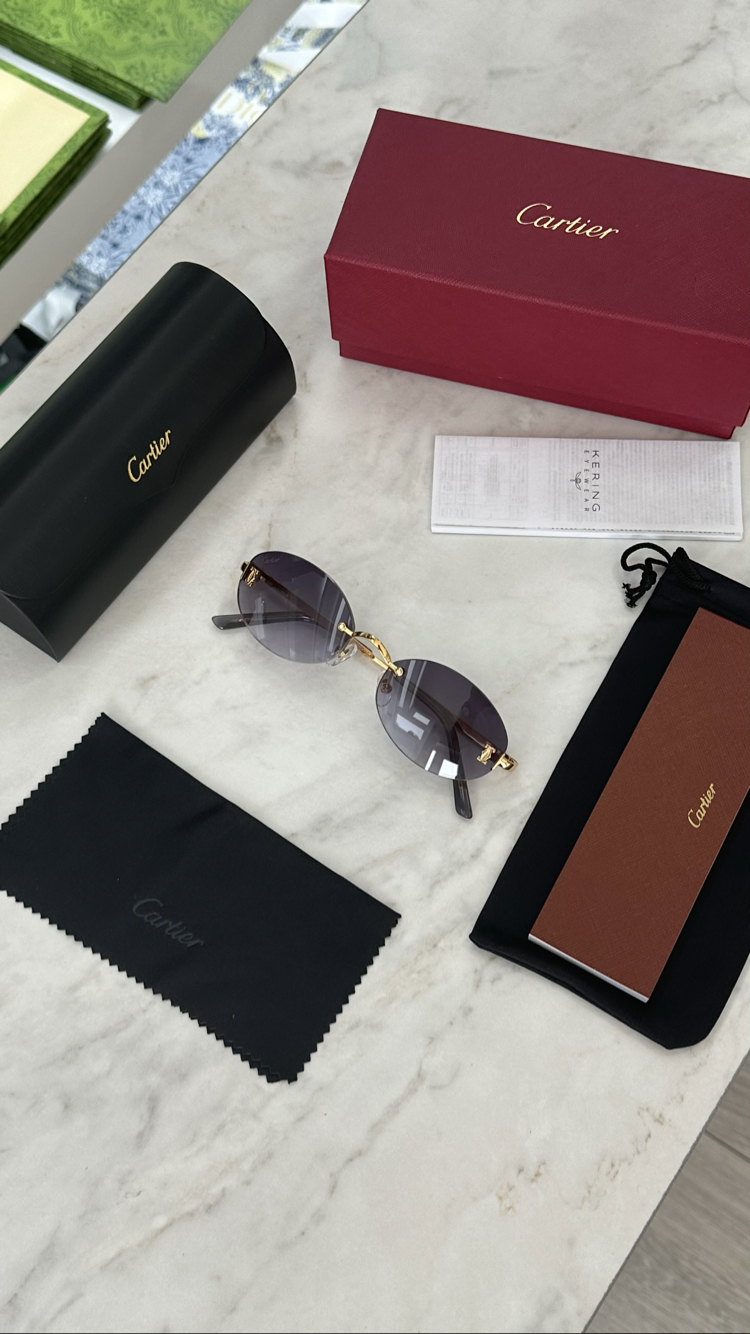 Cartier Luxury Sun Glasses (Premium/Full Box)