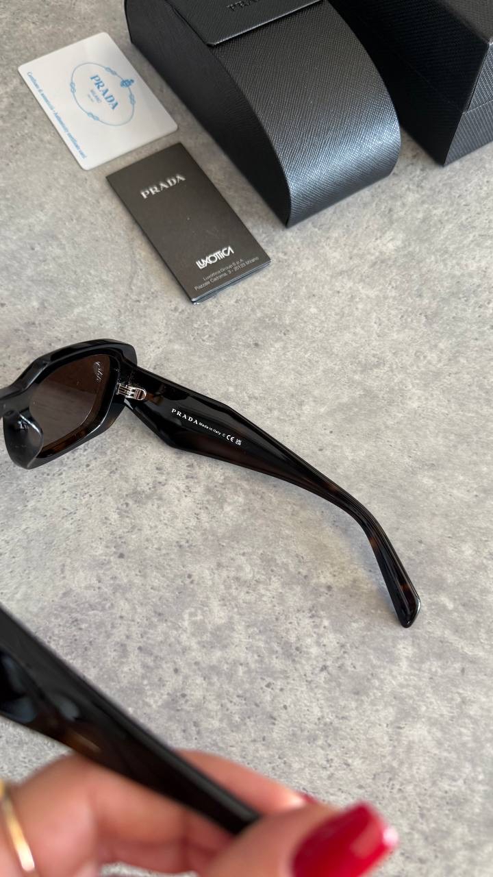Prada Luxury Sun Glas (Premium) Dark Brown 