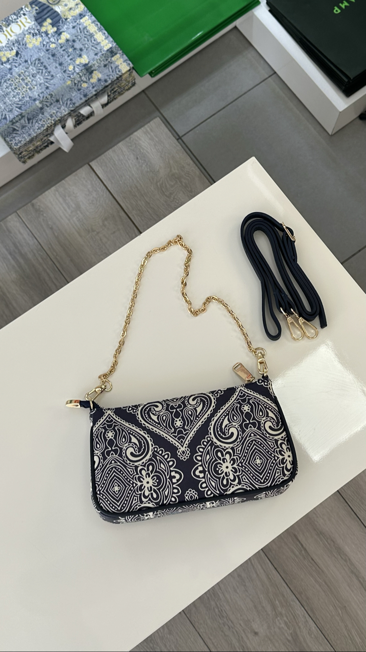 Etro Clutch Kadın Çanta/Bag - Lacivert 