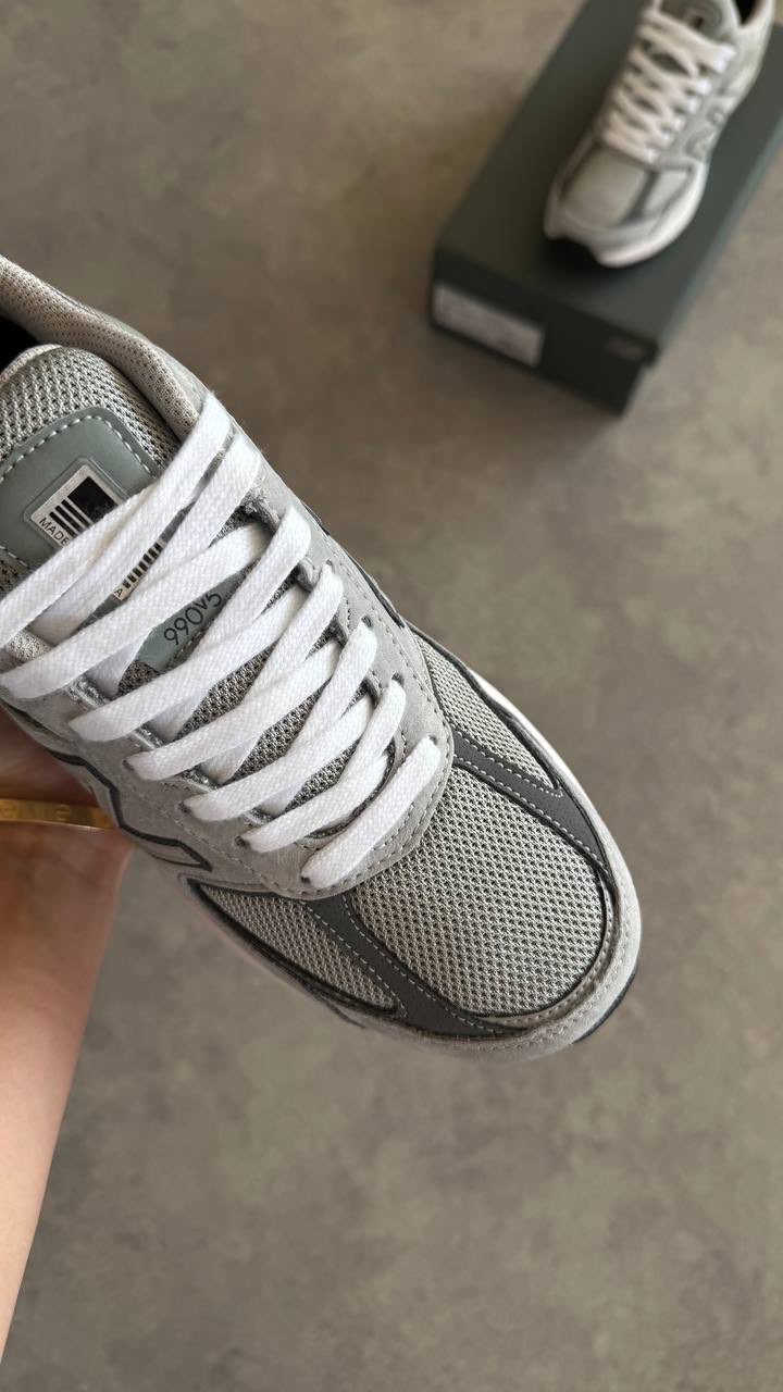 New Balance 990 V5 Grey - M990GL5 (Dar Kalıp)