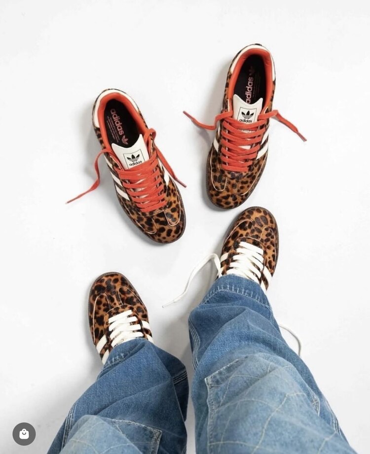 Adidas Samba OG Leopard Print (Dar Kalıp)