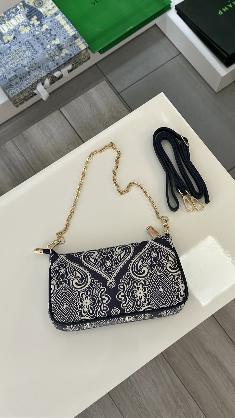 Etro Clutch Kadın Çanta/Bag - Lacivert 
