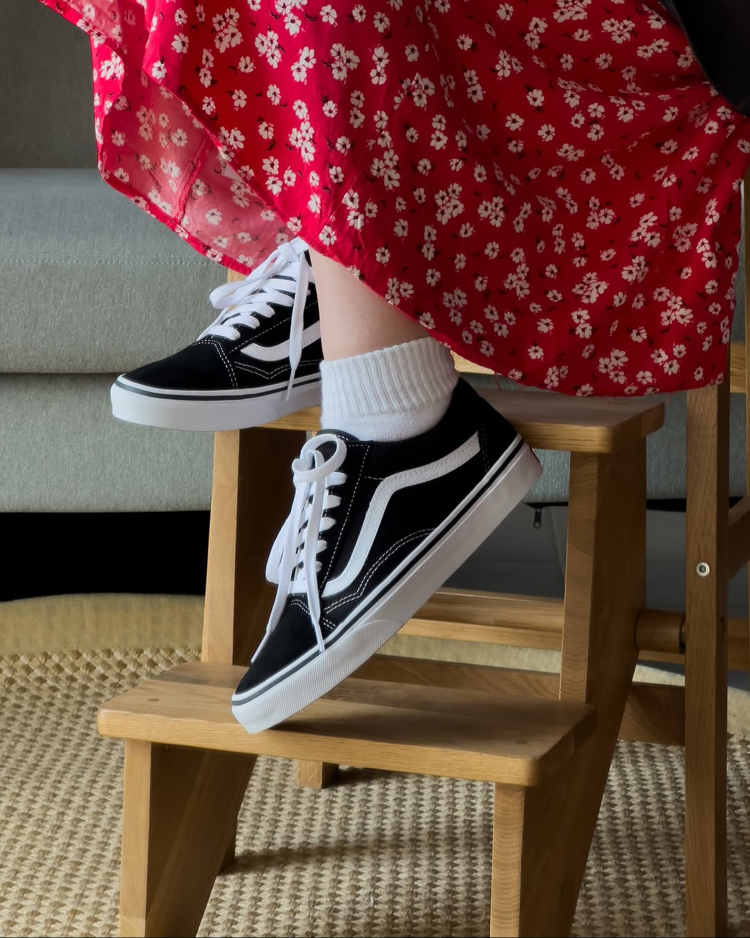 Vans Old Skool Black White