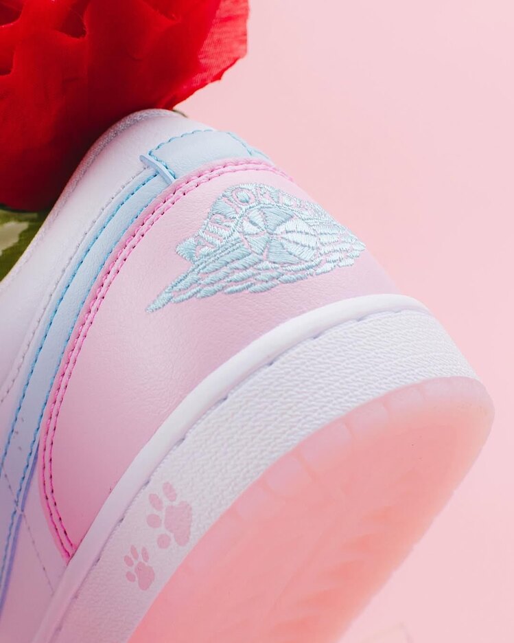 Air Jordan 1 Low Paw Print