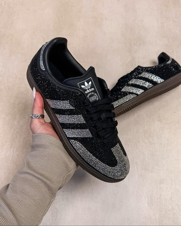 Samba OG Rhinestone Crystal Black Silver