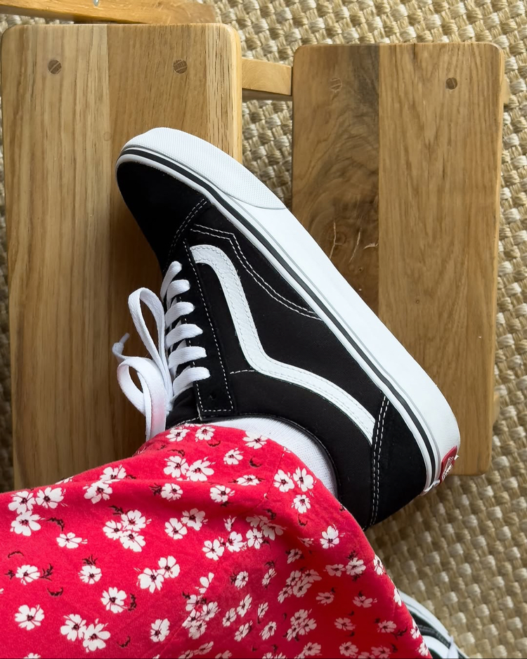 Vans Old Skool Black White