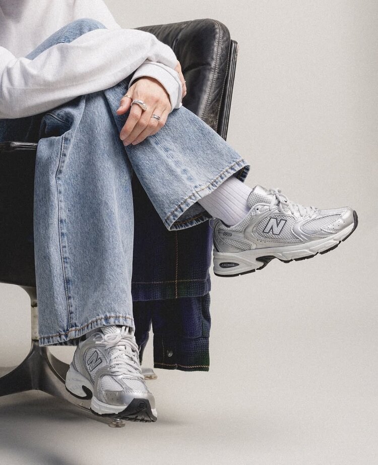 New Balance 530 Metallic Silver