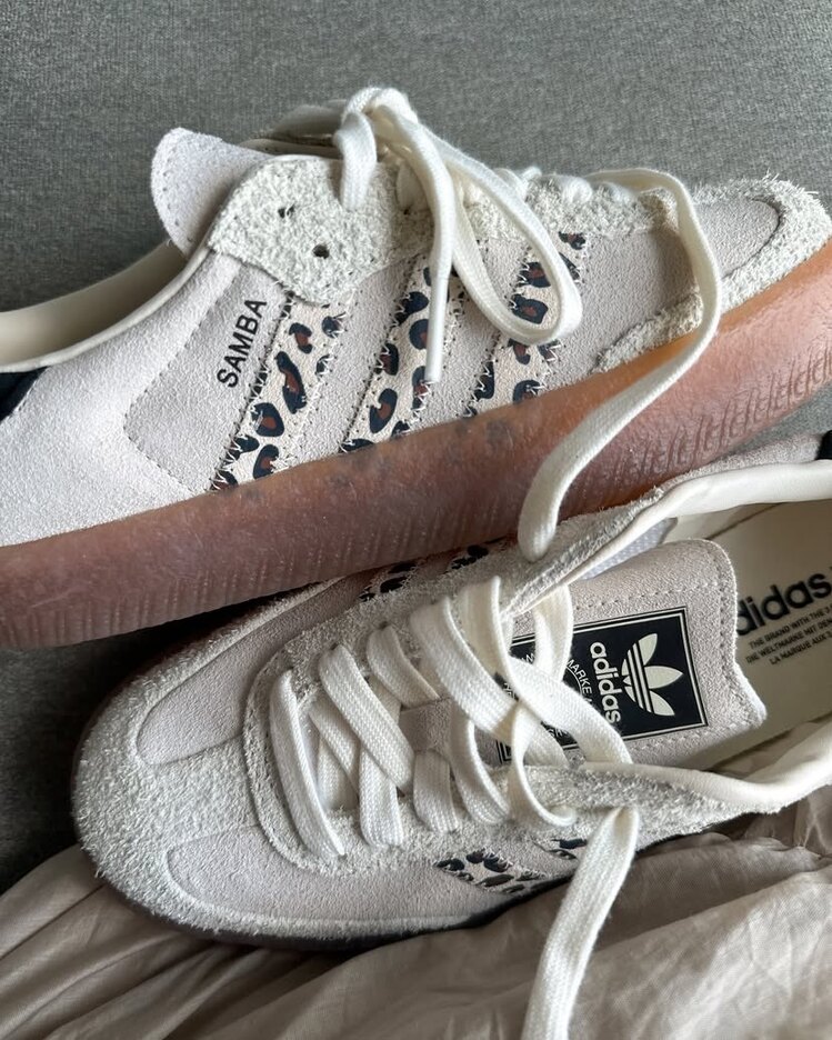 Sambae Leopard Off White