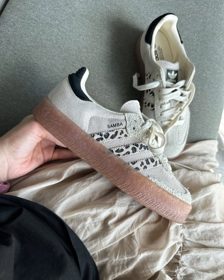 Sambae Leopard Off White