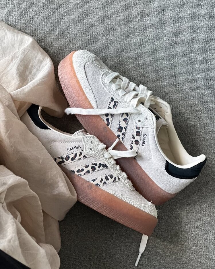 Sambae Leopard Off White