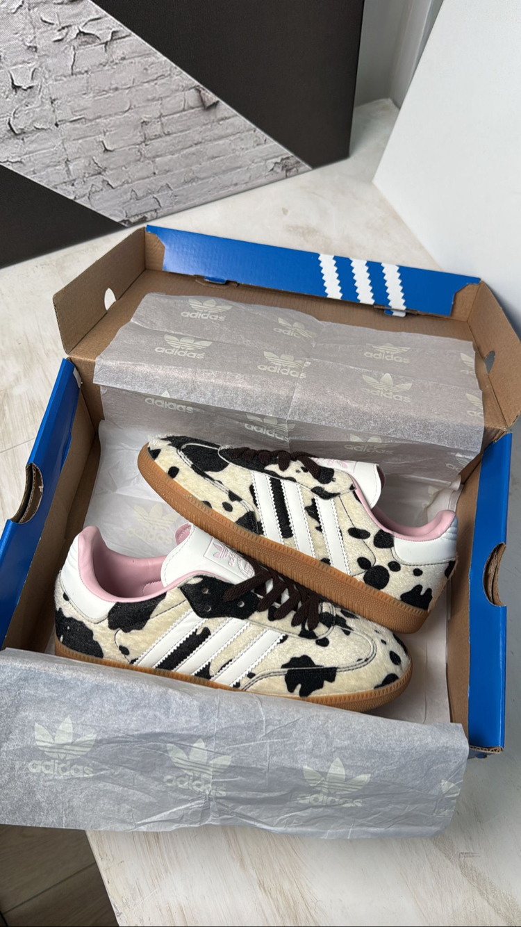 Adidas Samba OG Cow Print  