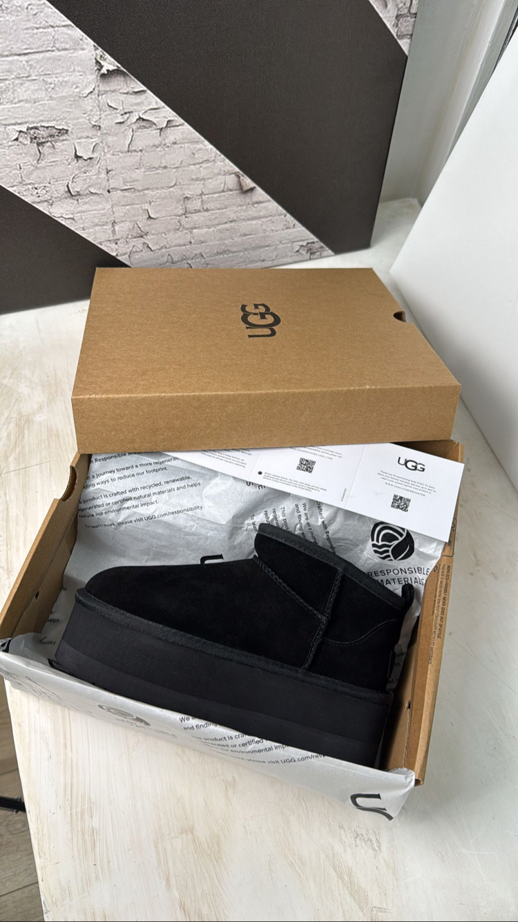 U.G.G Ultra Mini Platform Black