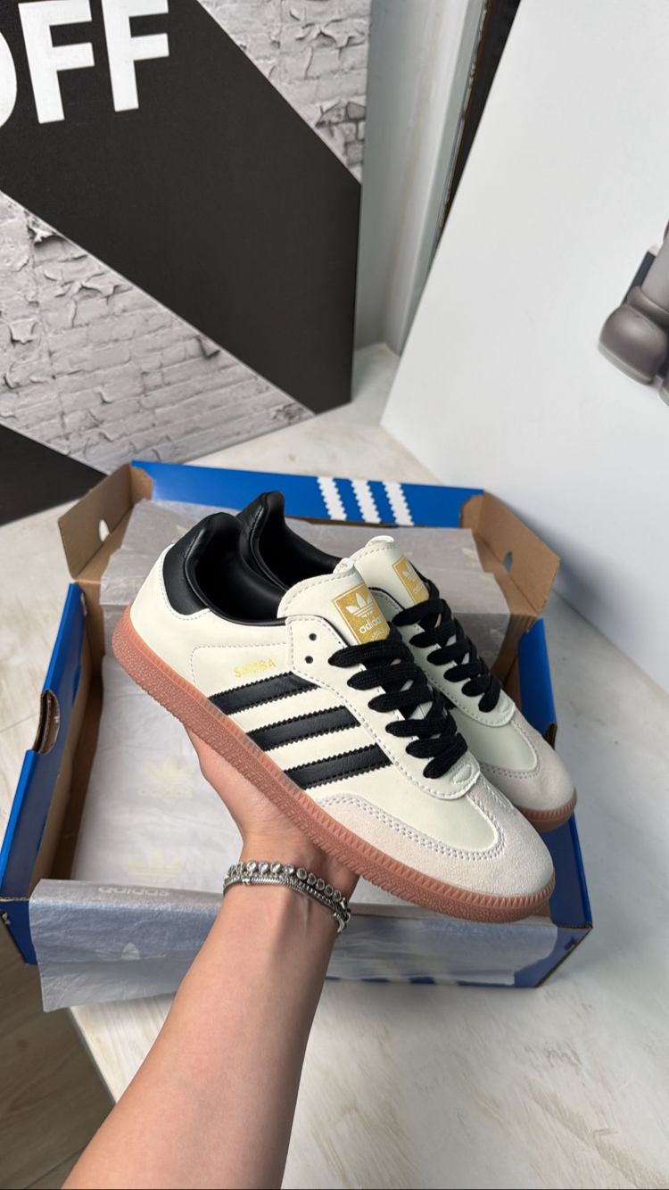 Adidas Samba OG Cream White Sand Strata 