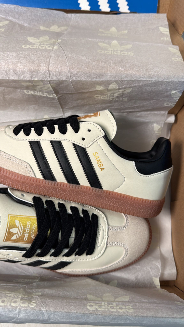 Adidas Samba OG Cream White Sand Strata 