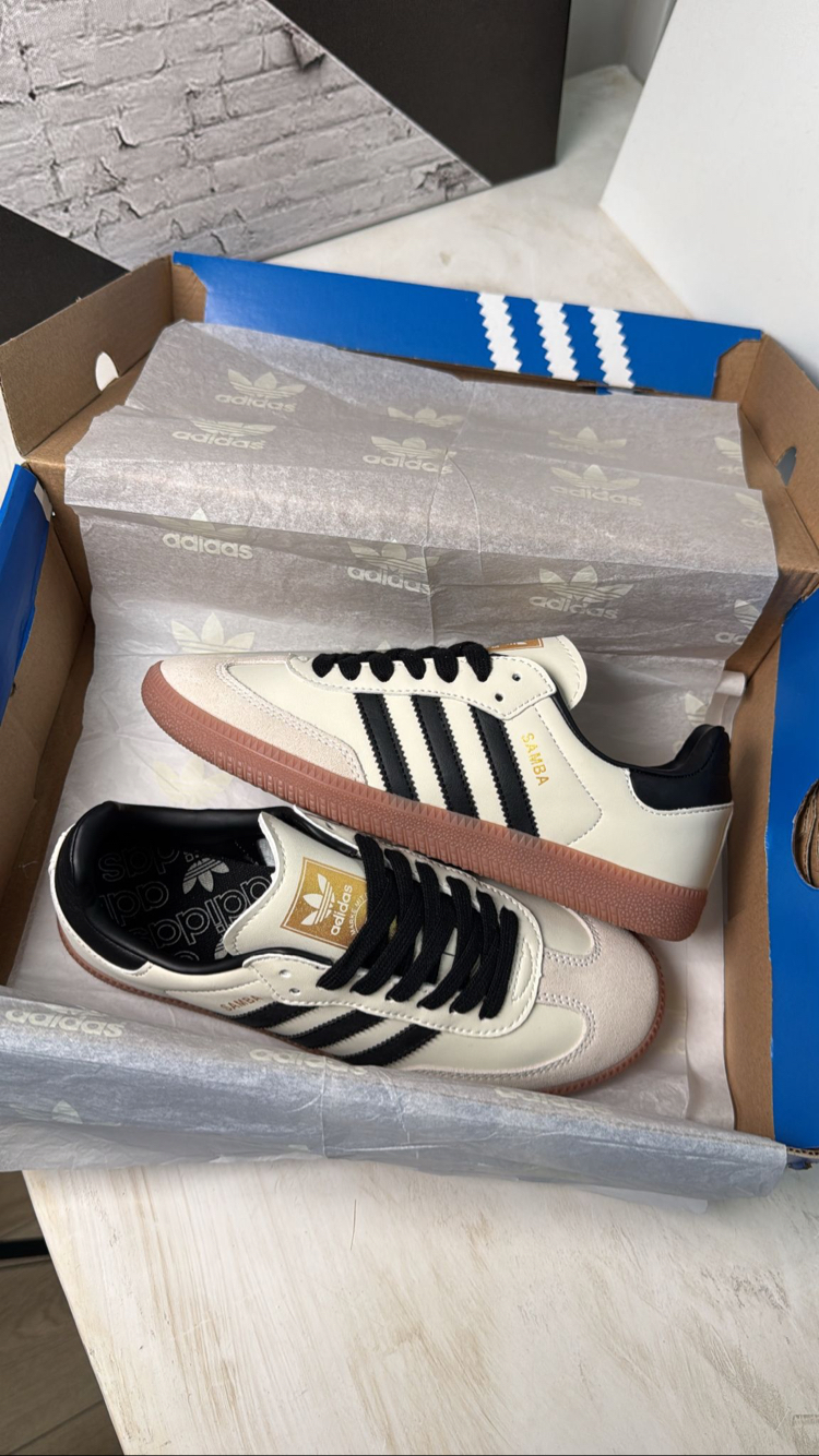 Adidas Samba OG Cream White Sand Strata 