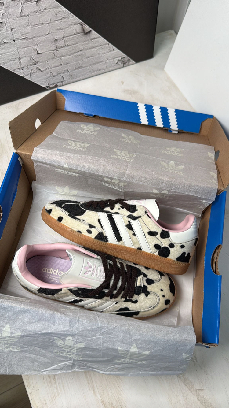 Adidas Samba OG Cow Print  