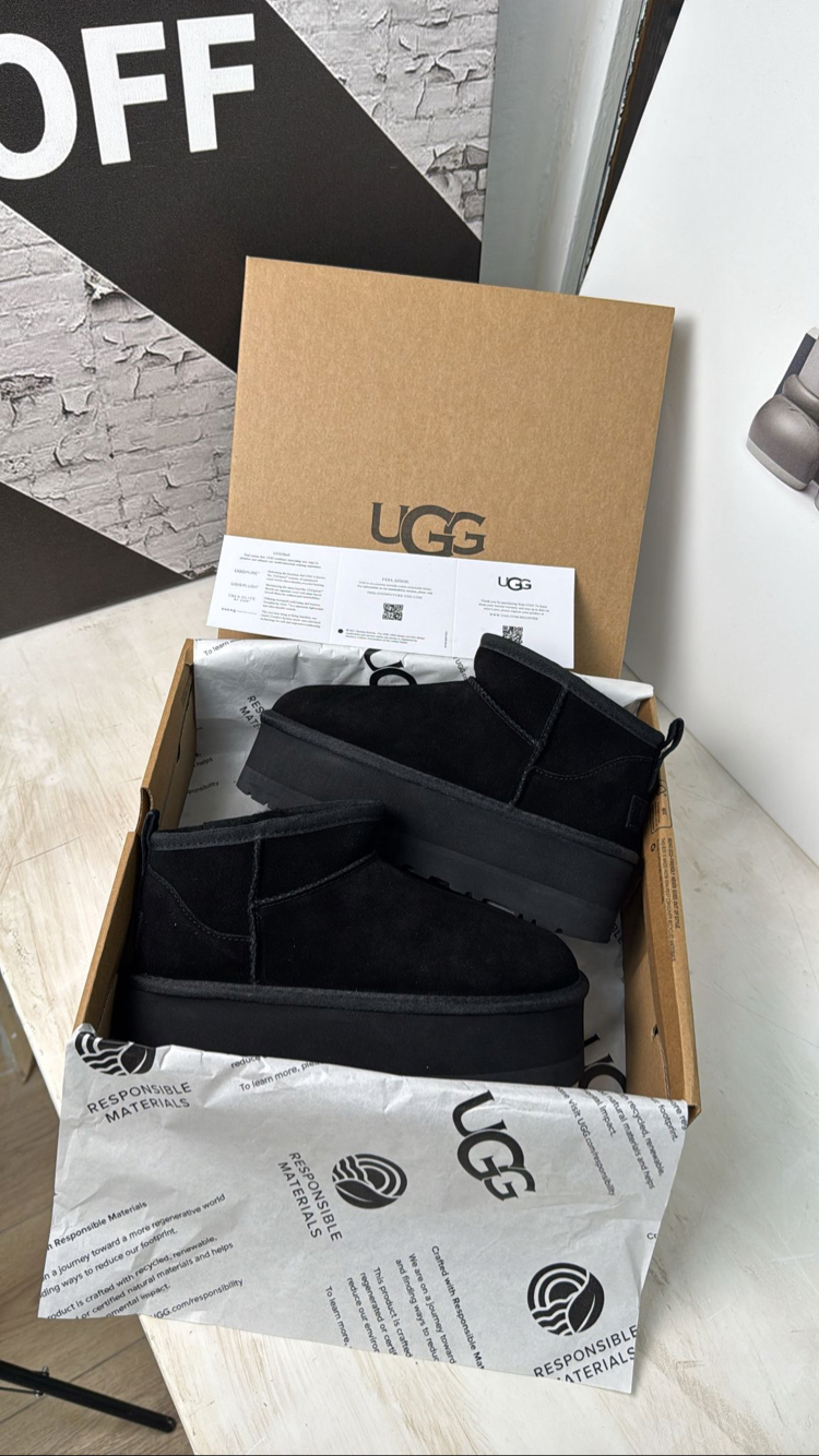 U.G.G Ultra Mini Platform Black