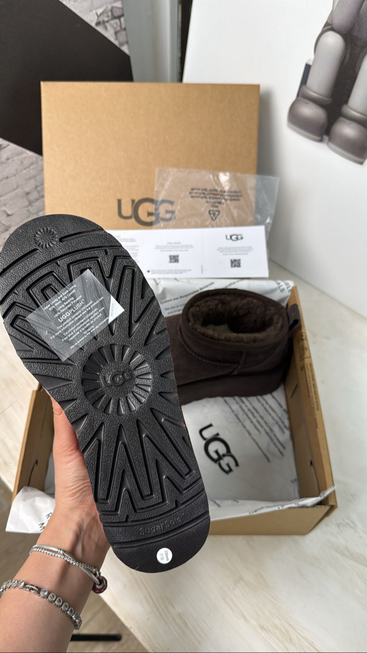 U.G.G Ultra Mini Platform Brown Chedar