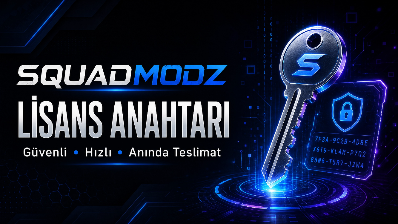 SuqadModz Lisans Anahtarı ( 7 gün )